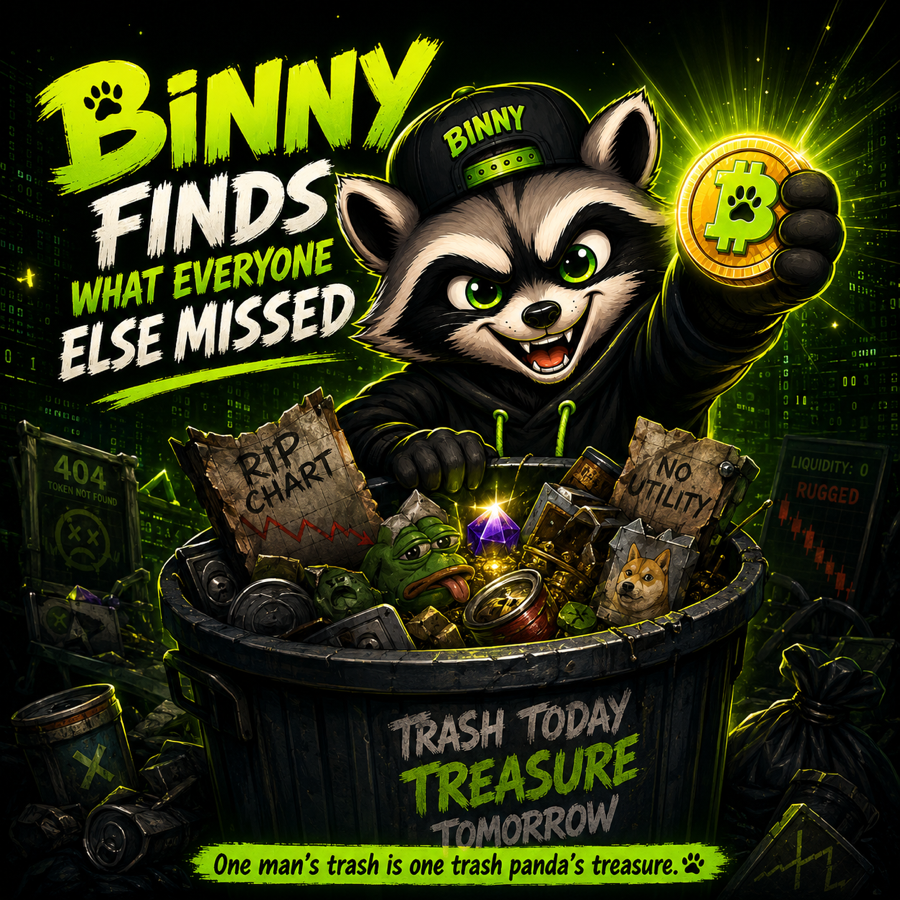 BINNY finds what everyone else missed β trash today, treasure tomorrow